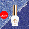5 + 1 gratis. Esmalte híbrido Molly Nails Flashing Lights 3 Metal Rain, sin HEMA ni Di-HEMA, 8 g, n.º 617