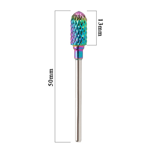 Fraise professionnelle en cobalt-tungstène, modèle « Barrel ball top » M 3/32" n° 6