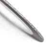 Nitka tasiemka do zdobień krążek silver glitter Nr 9