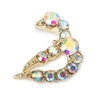 Ozdoby do paznokci serce 3D Molly Nails 3D A/B diamond 10 szt