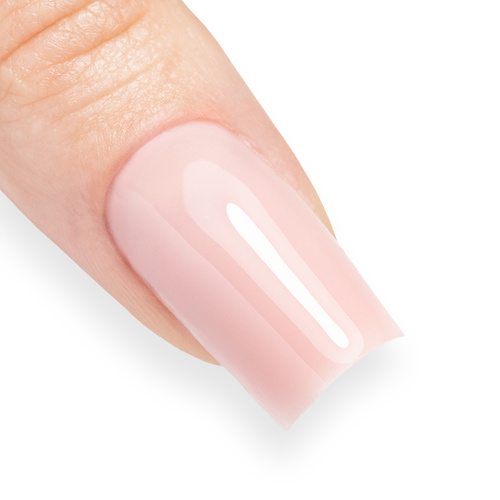 Самовирівнювальний гель-білдер середньої густини Molly Nails Coffee Blush, без HEMA/Di-HEMA, 15 г