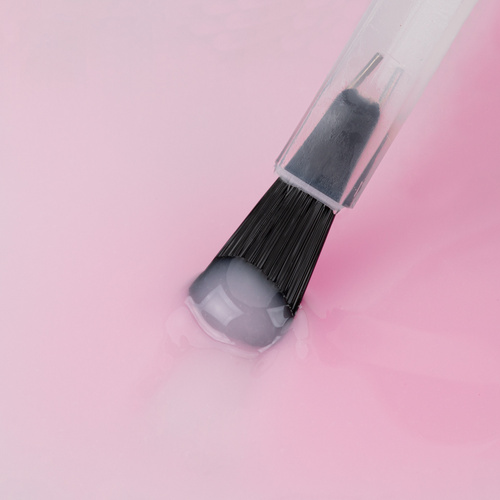 Baza kauczukowa LED/UV z włóknami Molly Nails Rubber Fiber Base Angel Pink 10g
