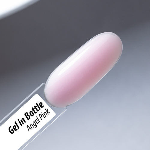 Żel budujący w butelce z pędzelkiem Gel in Bottle Molly Nails Pro Salon Angel Pink HEMA/Di-HEMA Free 15g