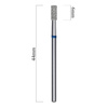 Fraise diamantée cylindrique bleue Staleks Expert 2,5/6 mm