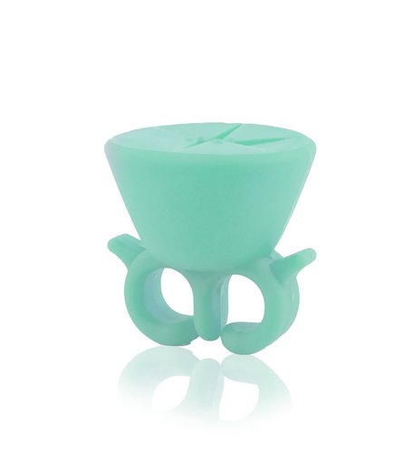 Mint nail polish holder