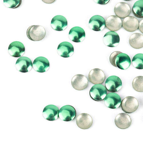ShinePins: borchie lisce, decorazioni luccicanti per unghie, formato grande, NTN Premium n. 10, 5 g