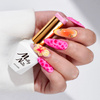10+1 Free TOP & GEL NO WIPE 3D MollyNails for nail art and effects—HEMA/Di-HEMA Free—5 g + Safety Ring