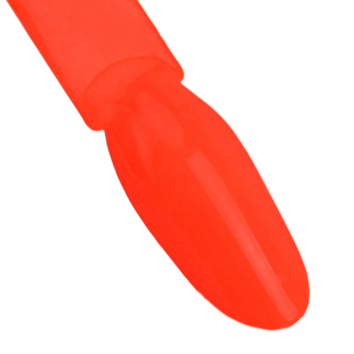 Polvo para uñas Smoke Nails con efecto ahumado de Allepaznokcie, color naranja oscuro neón, n.º 06