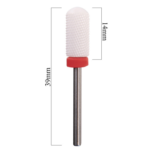 Fresa in ceramica per levigatura Barrel Ball F 3/32" delicata