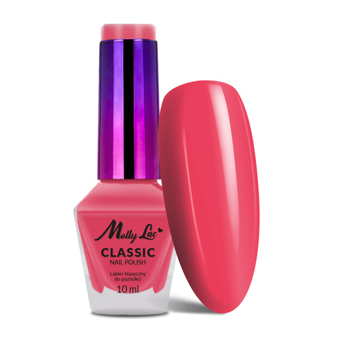 Lakier klasyczny do paznokci Classic Nail Polish MollyLac Nr 08 10 ml