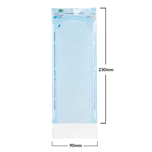 Sterilization bags QJMDM 90x230 mm, 200 pcs