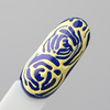 10+1gratis Creative Flow Color Gel - kreatywny NailArt żel do efektu topniejących, miękkich wzorów Molly Nails Pastel Yellow HEMA/Di-HEMA free 5 g