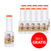 10 + 2 gratis. Esmalte híbrido LED/UV Gel Polish n.º 273, edición limitada AlleLac, 5 g