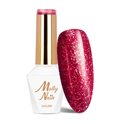 MollyNails Spotlight Fan your Flames HEMA/Di-HEMA Free Hybrid Nail Polish 8g No. 632