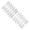 Selbstklebende Silikonformen für Dual Form, oval, ST012-3, MollyLac, 24 Stück