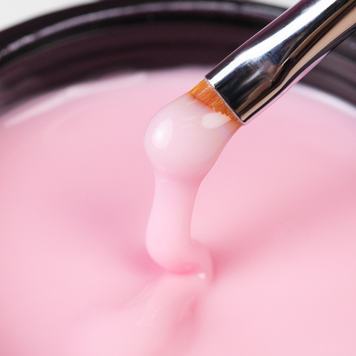 10+1gratis Budujący żel samopoziomujący twardy średniogęsty builder gel self leveling Molly Nails Cherry Blossom HEMA/Di-HEMA Free 50 g