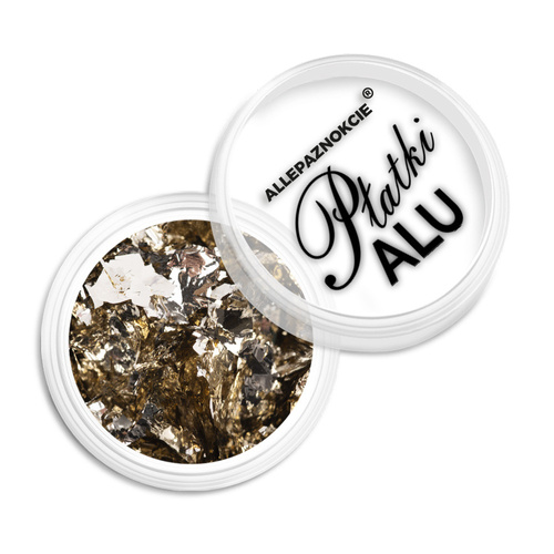 Poudre pour ongles métallique « Płatki Alu » Allepaznokcie 0,2 g n° 9