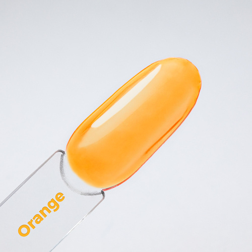5+1gratis Kolorowy top bez przemywania top no wipe Crystal Glass Molly Nails Orange HEMA/Di-HEMA Free 10g
