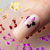 Adhesivos para uñas finos y autoadhesivos con motivos florales JO-2633