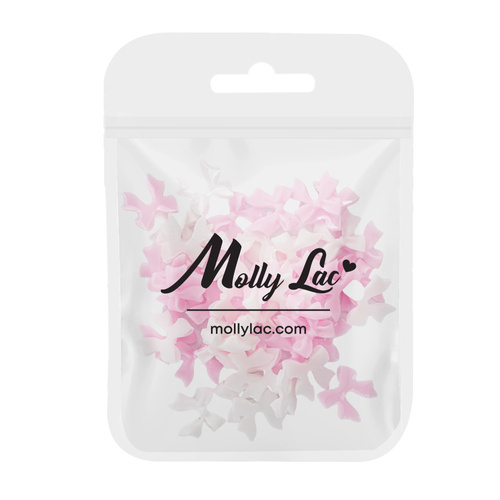 Décorations pour ongles : nœuds 3D MollyLac, 50 pièces