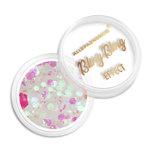 Pyłek do paznokci Bling Bling Effect Allepaznokcie 1 g Nr 07