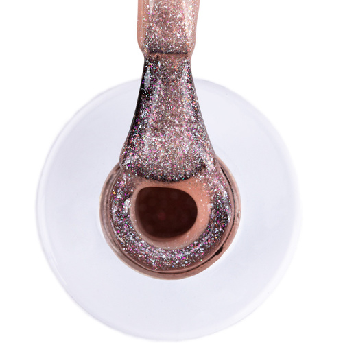 Esmalte híbrido LED/UV Gel Polish Molly Nails @Bouquet by Laskovska Sparkling Rose sin HEMA ni Di-HEMA, 7 g