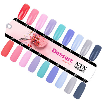 Wzornik Ntn Premium Dessert Collection Połysk i Mat 9 Kolorów