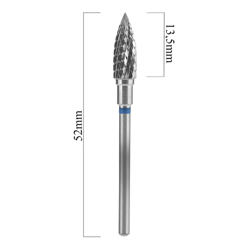 Frez z węglika spiekanego płomyk niebieski Staleks Expert 5/13,5mm