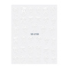 Adhesivos para uñas 5D autoadhesivos con lazo blanco SD-2158 MollyNails