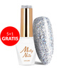 5+1 gratis Molly Nails Crushed Diamonds Exclusive HEMA/Di-HEMA-freier Hybridlack 8 g Nr. 531
