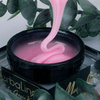 Gel de renforcement pour ongles sans HEMA/Di-HEMA, à l'huile d'arbre à thé MollyLac HerbaLine Sugar Pink par Gosia Kruś, 50 g