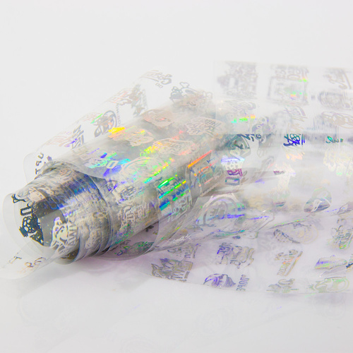 Transfer foil 100 cm, holographic pattern 10 No. 2