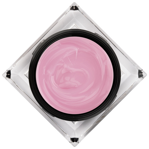 Gel modelador para uñas sin HEMA ni Di-HEMA con aceite de árbol de té MollyLac HerbaLine Sugar Pink by Gosia Kruś, 50 g