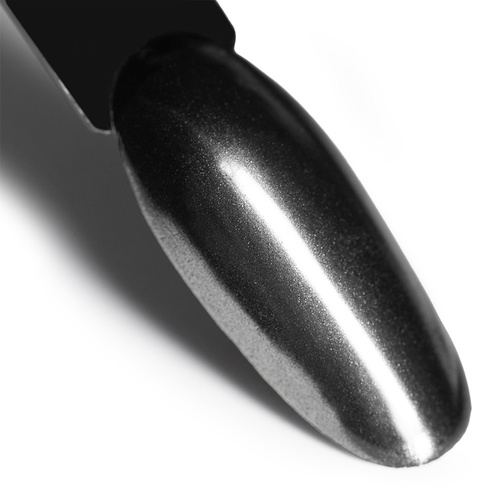 Spiegelglanz-Puder für die Nagelverzierung MollyLac Glass Effect Silver Nr. 2