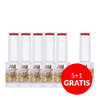 5+1 free AlleLac Paris Collection hybrid nail polish 5g No. 6