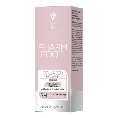 Serum kolagenowe z olejkiem z drzewa herbacianego Victoria Vynn Pharm Foot COLLAGEN POWER 15ml