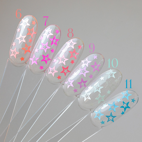 Décoration pour ongles Stars n° 11, 2 g