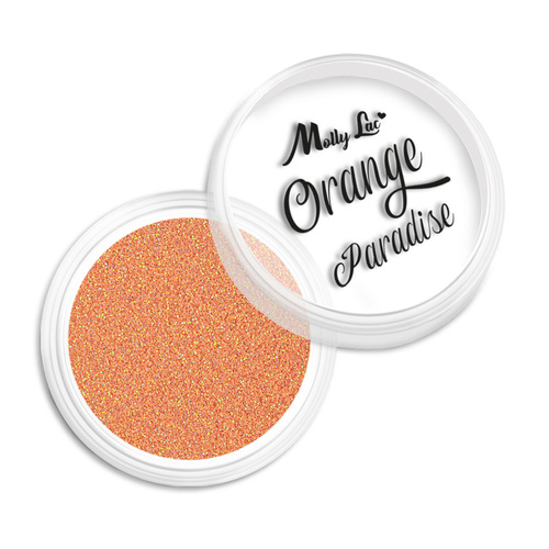 Polvere per unghie Orange Paradise MollyLac 1 g n. 1