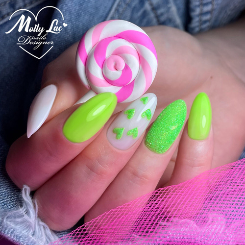Żel budujący z tiksotropią Molly Nails One Drop Tixology Silky White 15g