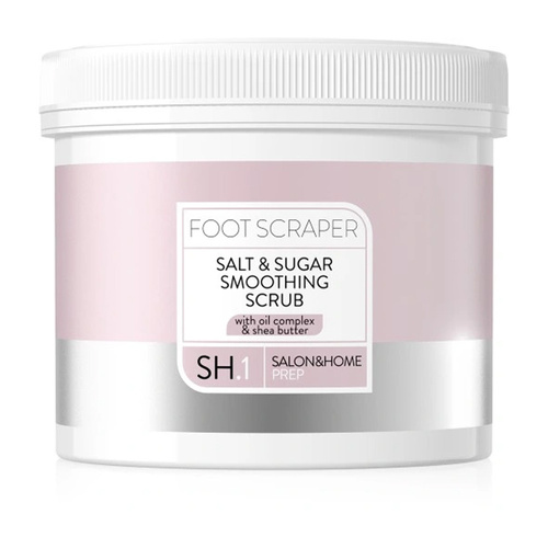 Exfoliante suavizante de sal y azúcar para pies con un complejo de aceites y manteca de karité Victoria Vynn Pharm Foot FOOT SCRAPER 800 g