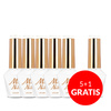 5+1gratis Lakier hybrydowy Molly Nails Wedding Yes, I Do Creamy White HEMA/Di-HEMA Free 8g Nr 20