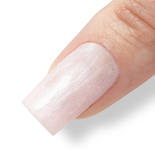 Żel budujący twardy perłowo różowy Rosie Shine AlleLAC x Rosie Beauty 45g