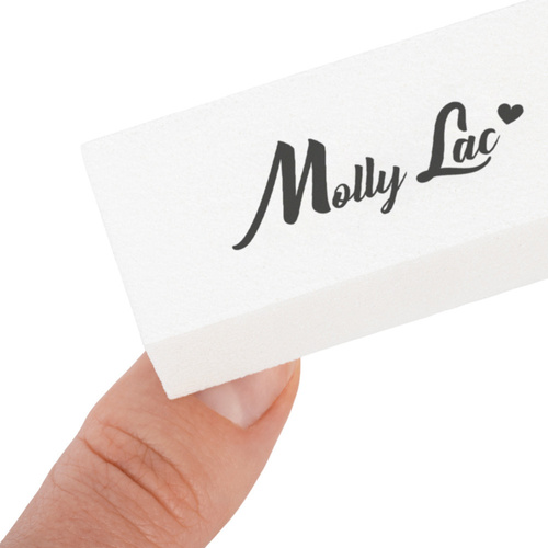 Bloczek blok polerski MollyLac 240/240 Premium biały 1 szt