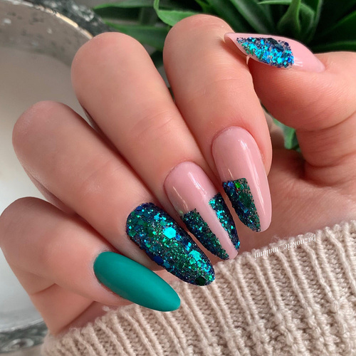 Pyłek do paznokci Glitter Bomb Effect Allepaznokcie Nr 04