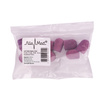 Capuchones para pedicura de 13 mm, gradación 150, 10 unidades, Fabric Podo AlleMed, violeta