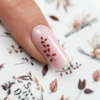 Thin self-adhesive leaf nail stickers F785
