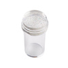 Silikonstempel für Plättchen, Durchmesser 2,3 cm, transparent