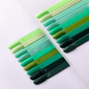 5+1gratis Lakier hybrydowy Molly Nails Green Party Glitter Green HEMA/Di-HEMA Free 8g Nr 81