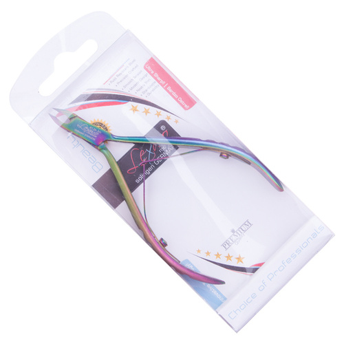 Pince à cuticules professionnelle Lexwo multicolore 138-3 mm