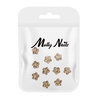 Ozdoby do paznokci kwiatki 3D Molly Nails K1120 10 szt